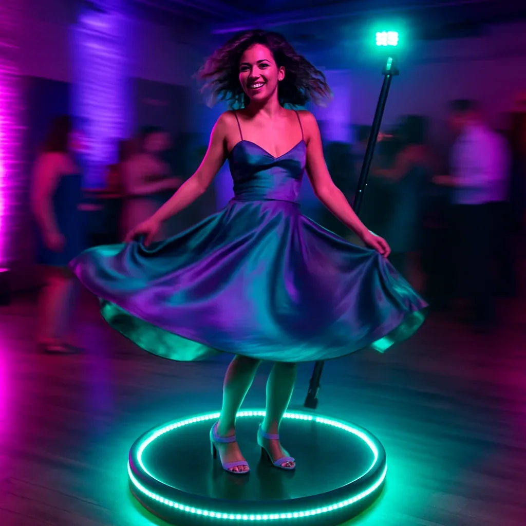 360 video booth platform